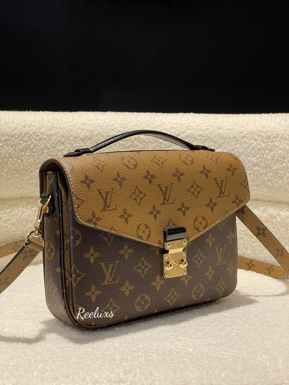 FULL SET LOUIS VUITTON LV NFC  Pochette Metis MM Monogram Shoulder Bag