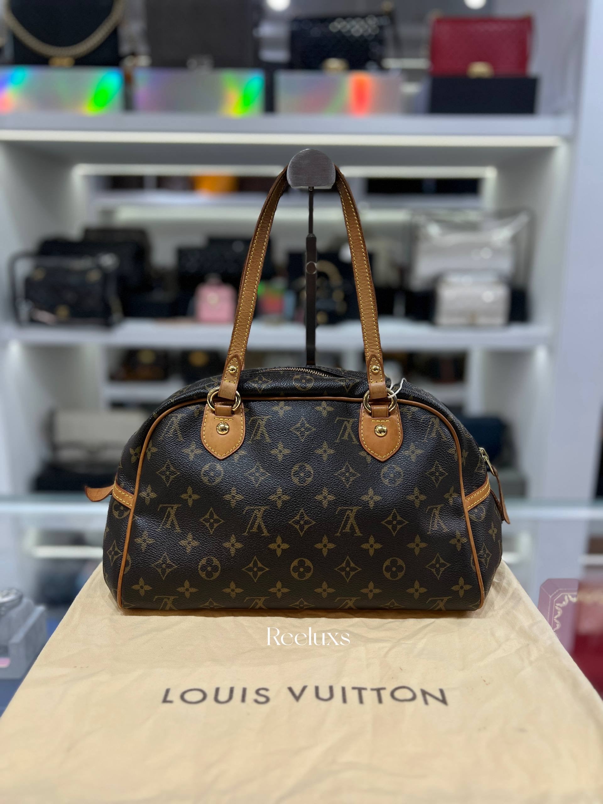 LOUIS VUITTON Monogram Montorgueil PM Bag