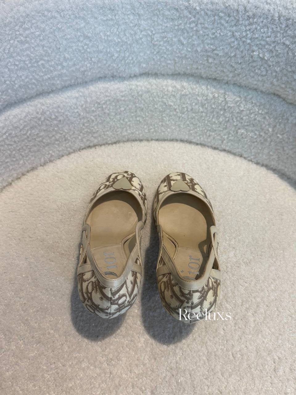 Christian Dior Monogram Leather Heels