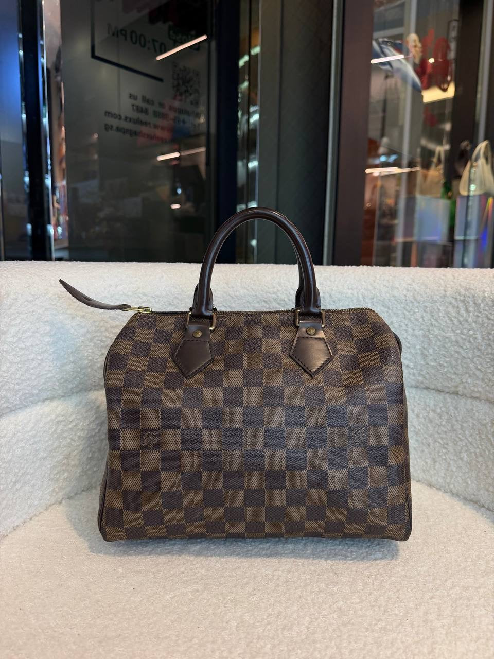 Louis Vuitton Speedy 25 Damier Ebene