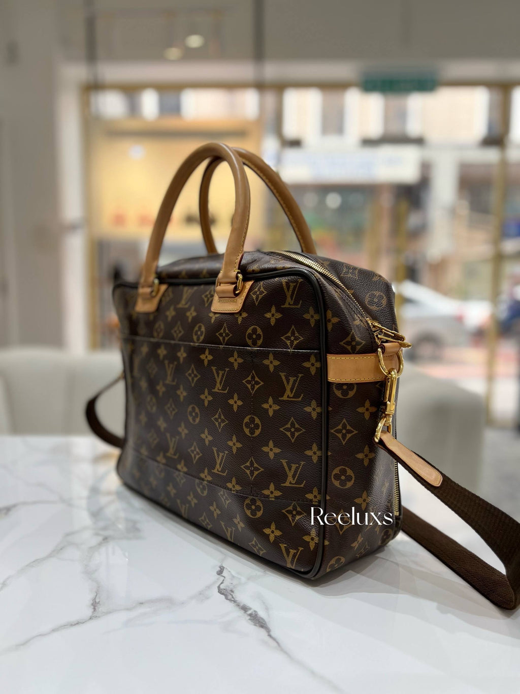 LOUIS VUITTON LV Icare Laptop Handbag In Monogram Canvas