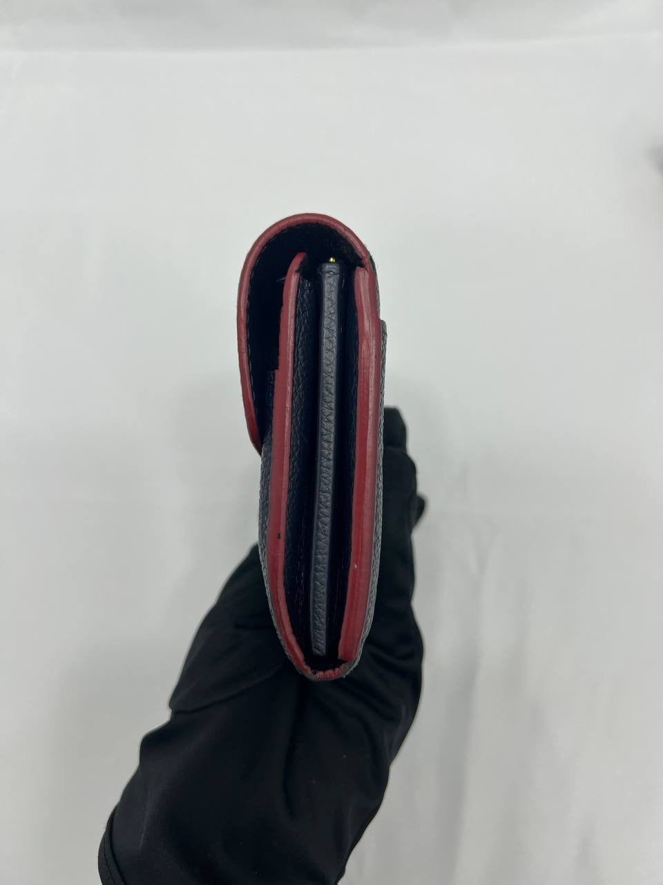 LOUIS VUITTON LV  Monogram Empreinte Leather Long Wallet