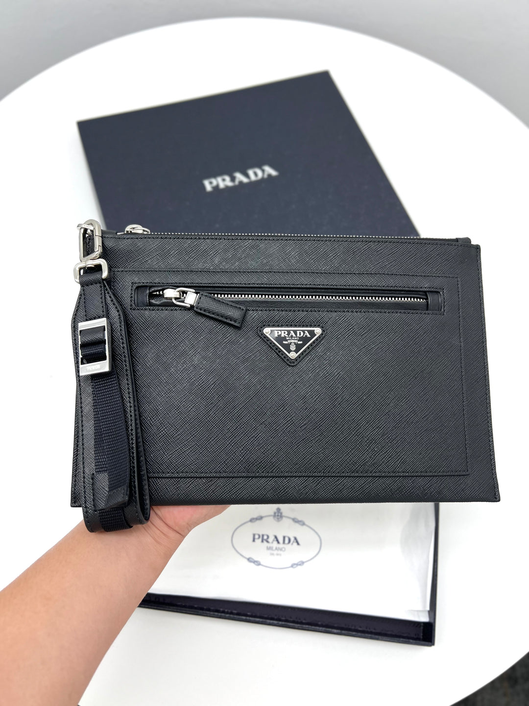 PRADA Clutch Men's Fashion