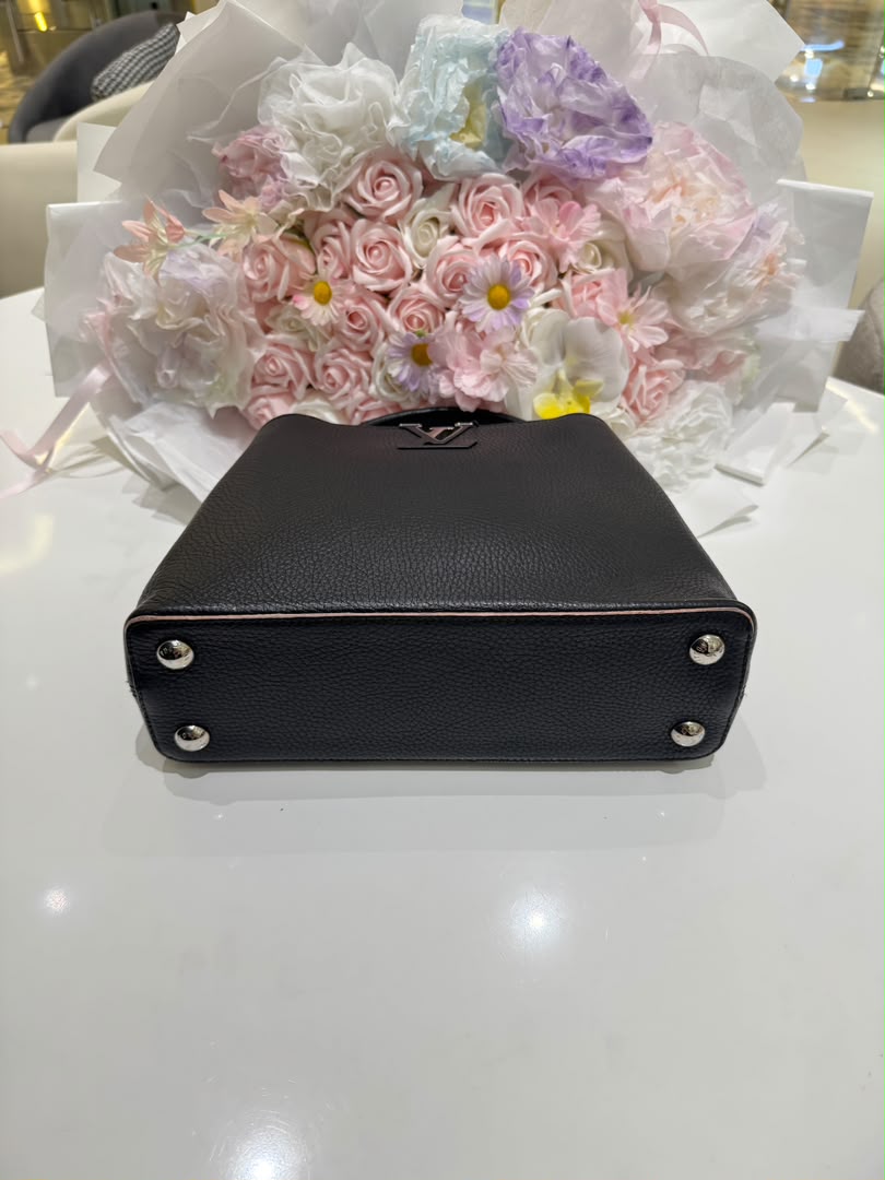 LOUIS VUITTON Taurillon Leather Capuciness Bag
