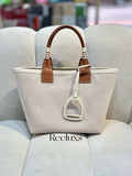 HERMES Steeple 25 Canvas  Tote Handbag