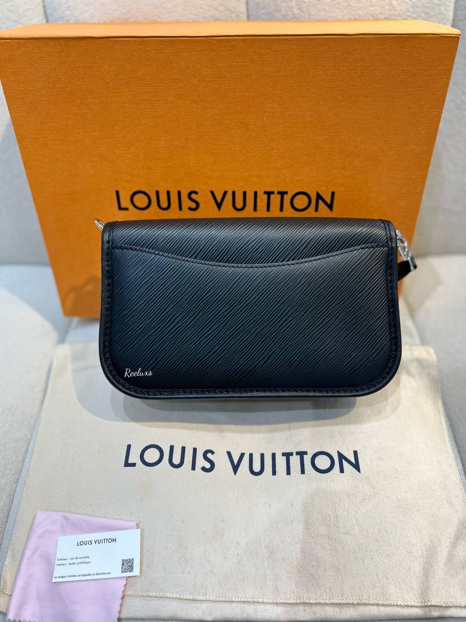 FULLSET NFC LOUIS VUITTON LV BUCI Epi Leather Shoulder Bag