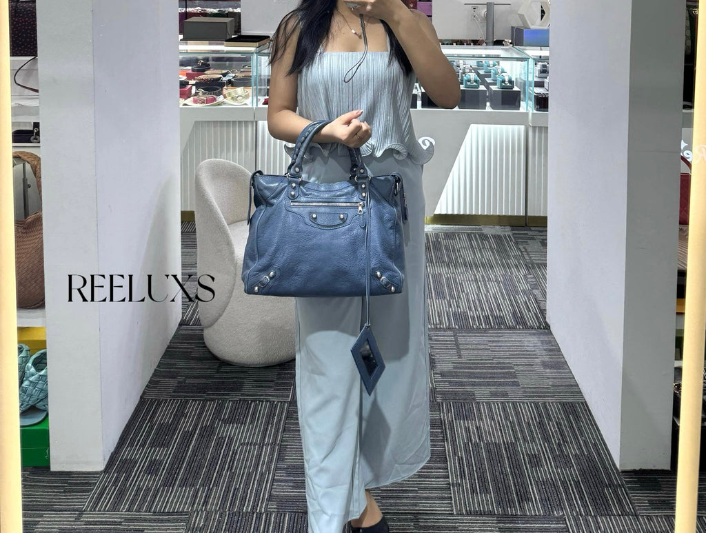 BALENCIAGA Velo bag featuring Giant 12 Silver Hardware (g12)