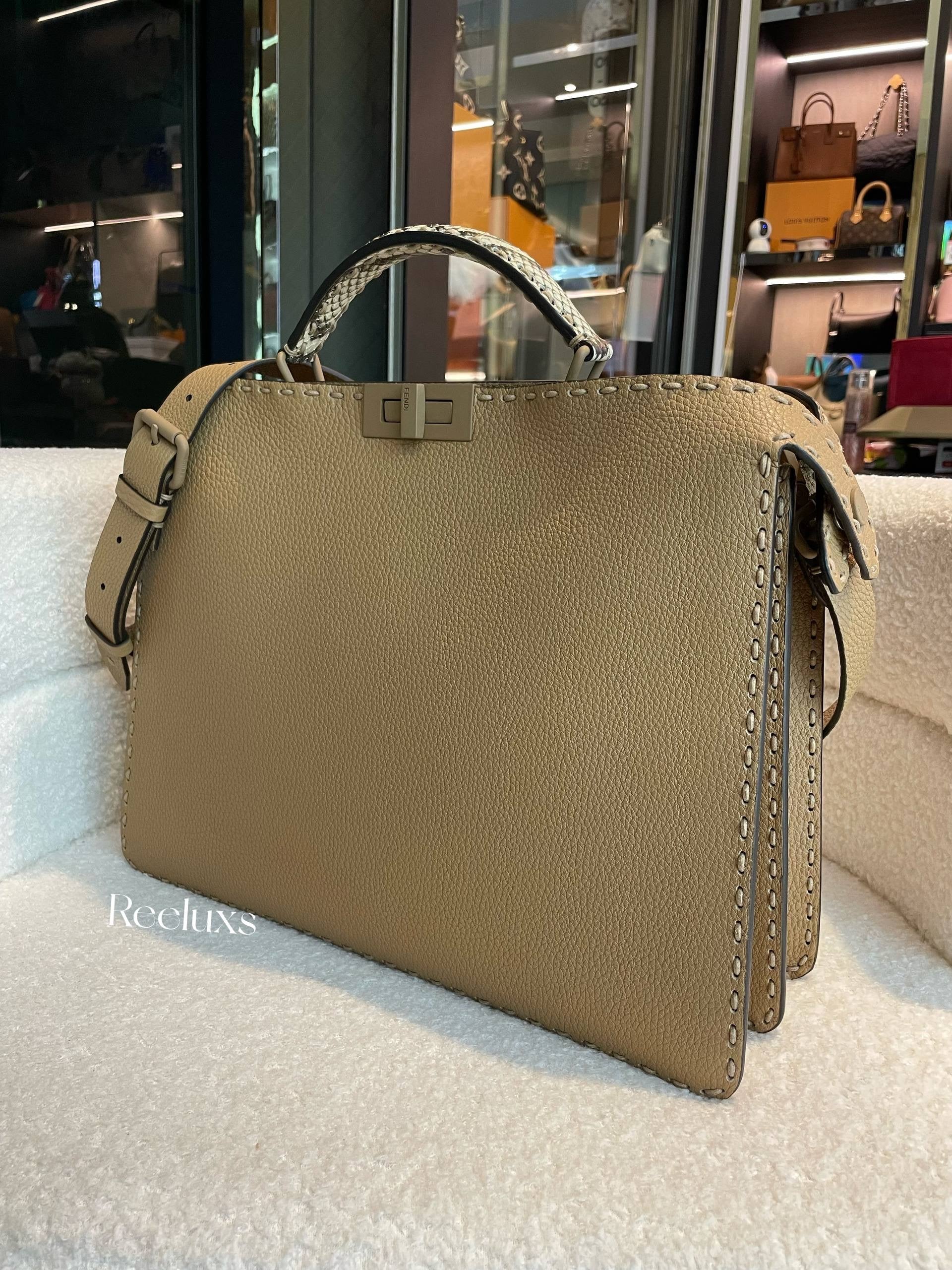 FENDI Peekaboo Icy You Medium 2way Handbag