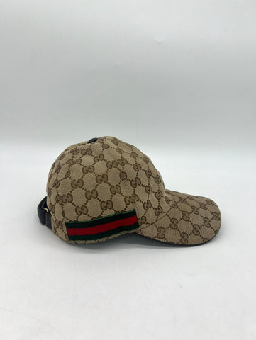 GUCCI Gg Canvas Baseball Cap Hat - Reeluxs 