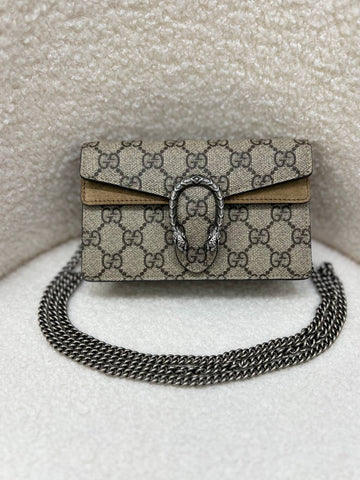 FULL SET GUCCI Dionysus GG Super Mini Slingbag