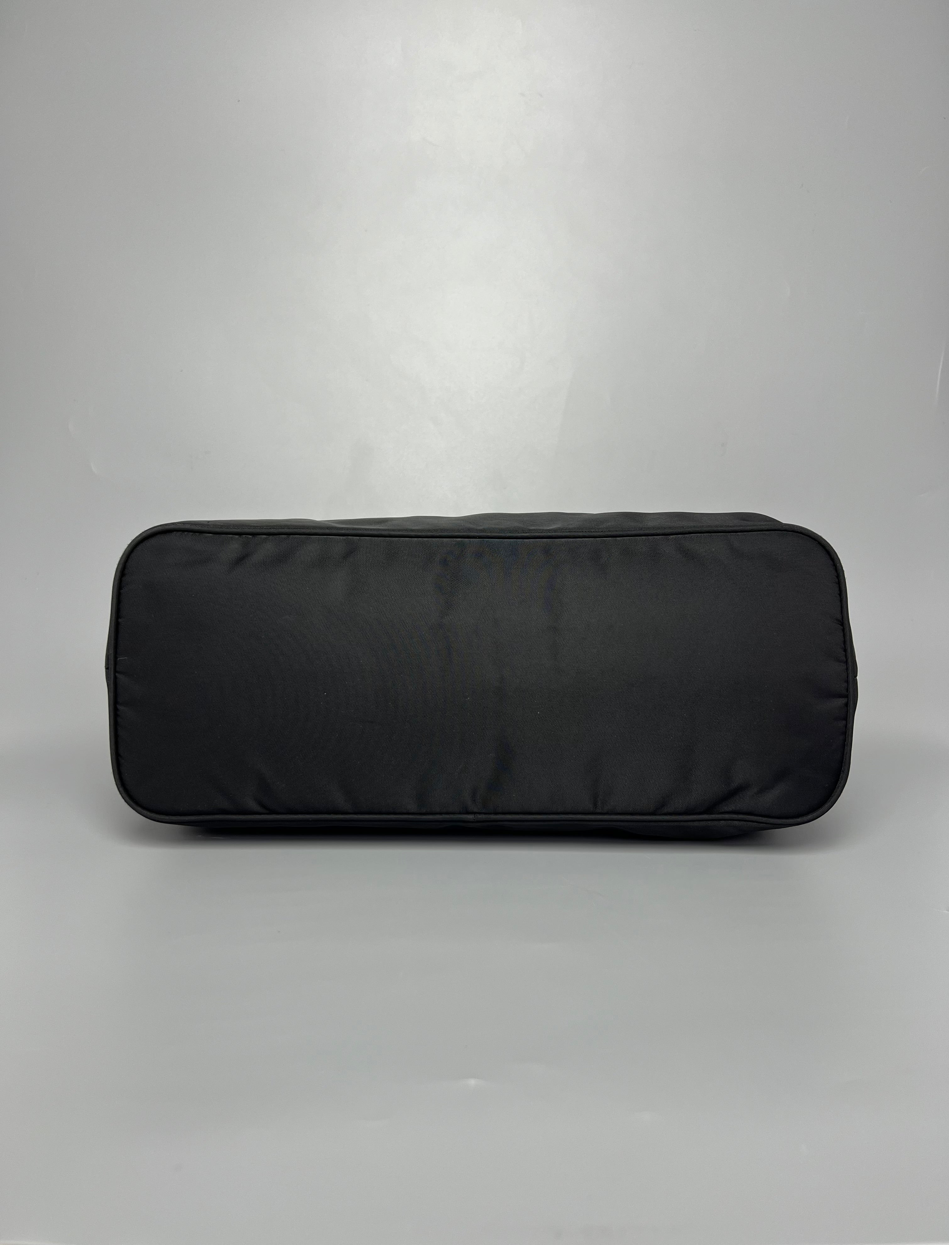 PRADA Black Tessuto Nylon Tote Bag