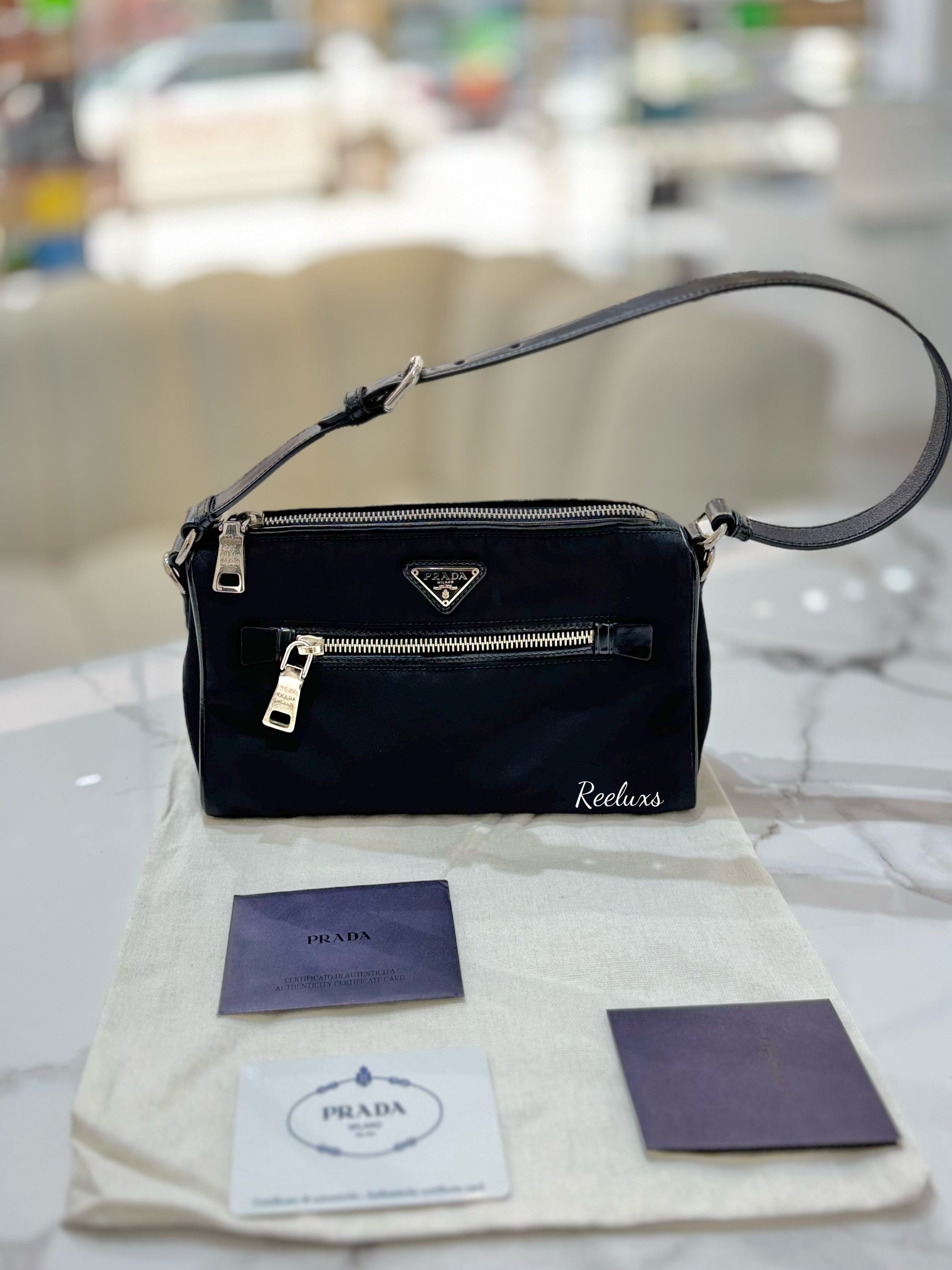 PRADA Tessuto Hnadbag