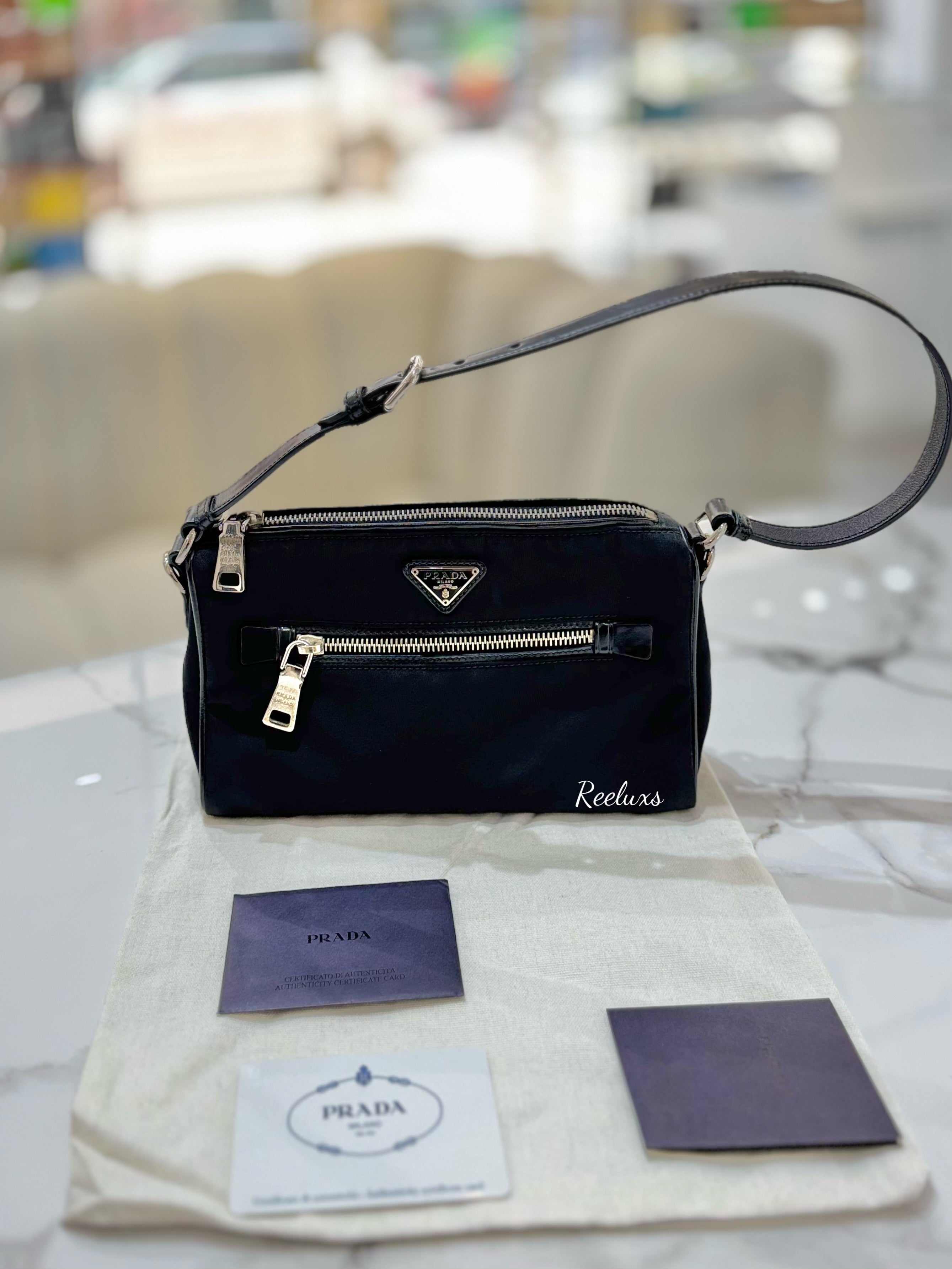 PRADA Tessuto Hnadbag