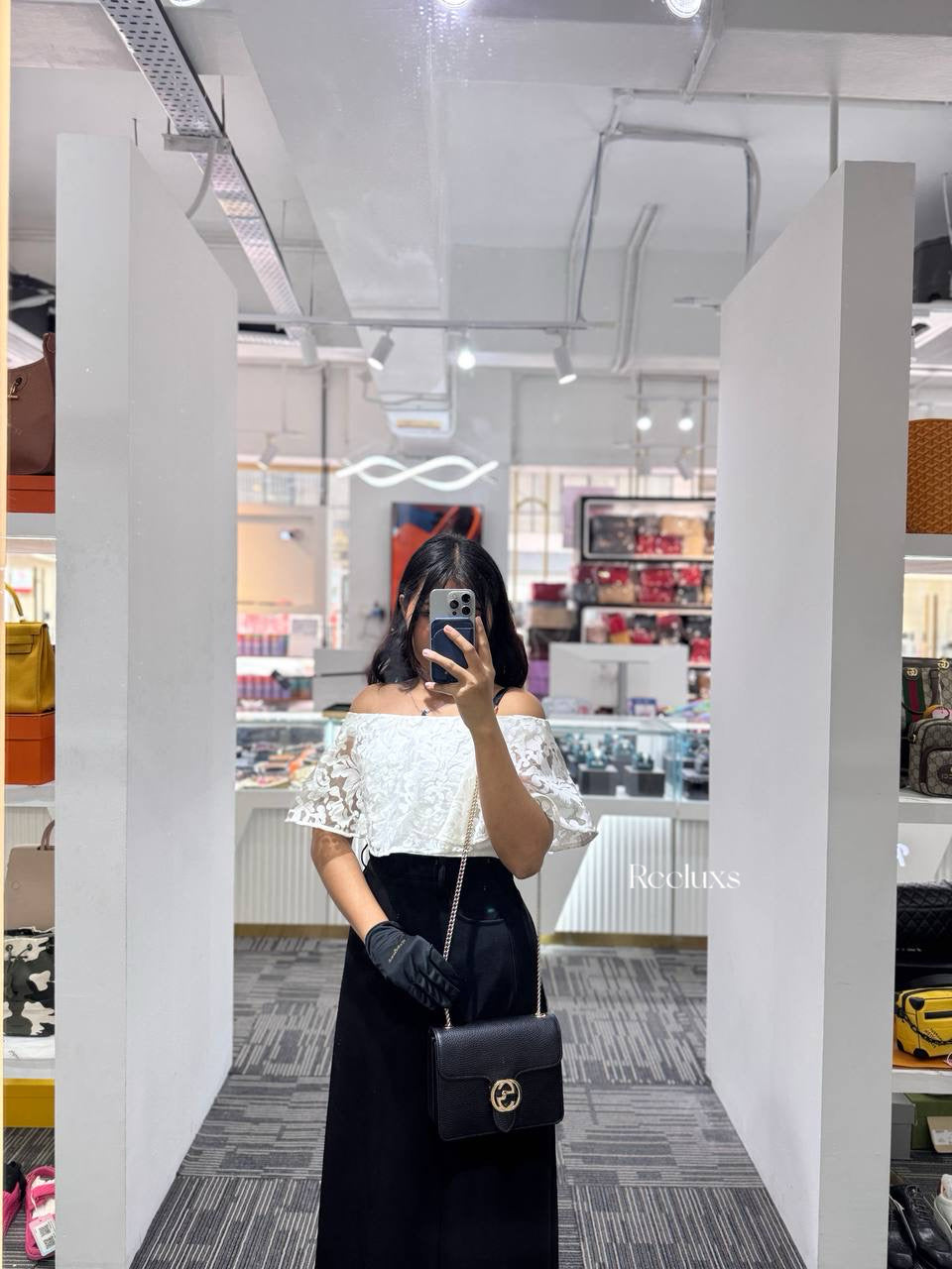 GUCCI Interlocking G Shoulder Bag