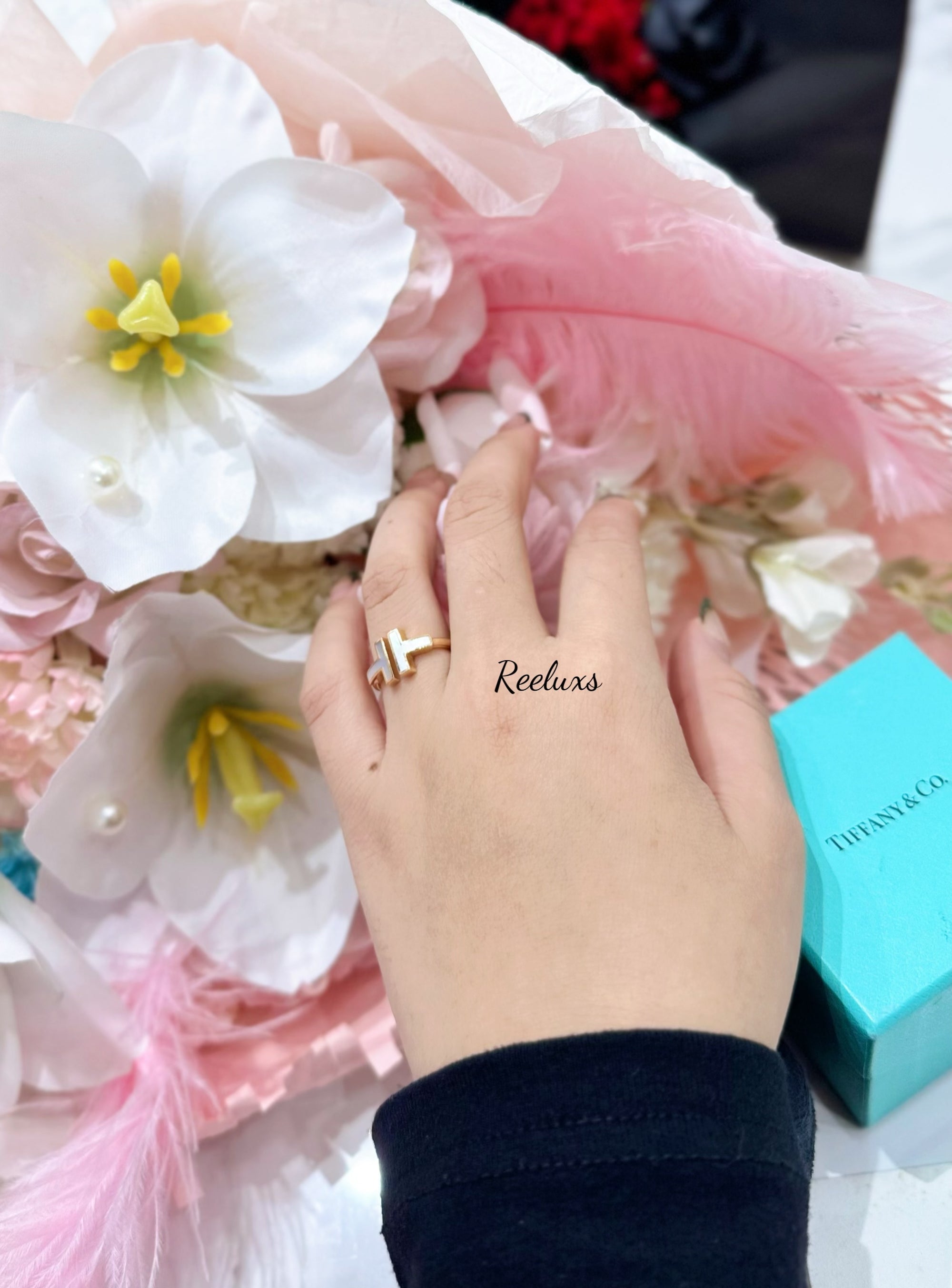 TIFFANY & CO  T Square Ring