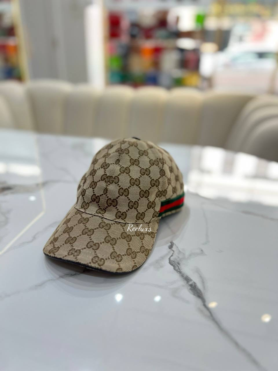 GUCCI GG Canvas Baseball Cap Hat For women