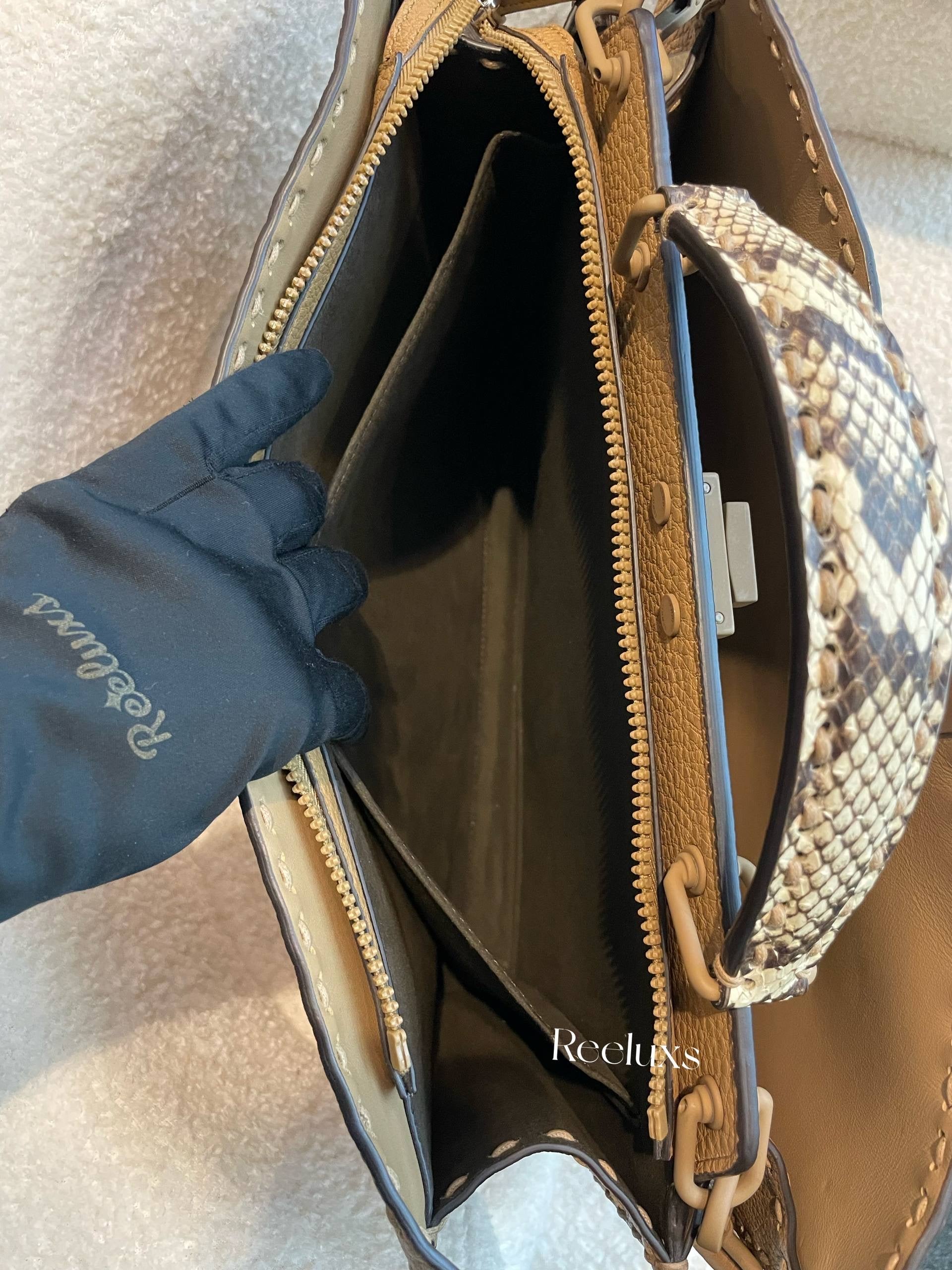 FENDI Peekaboo Icy You Medium 2way Handbag