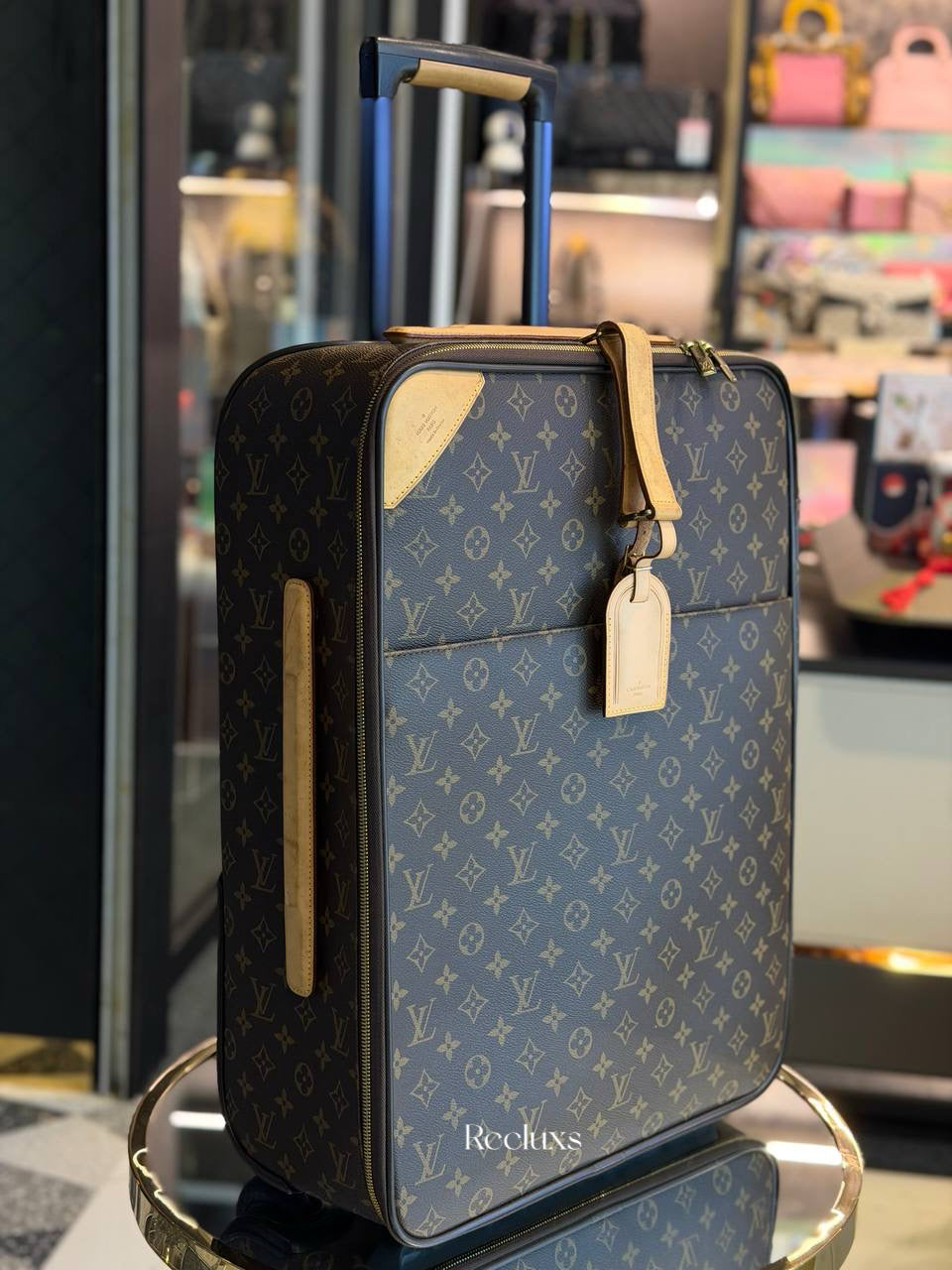 Louis Vuitton Monogram Canvas Business Pegase Legere 55 Luggage