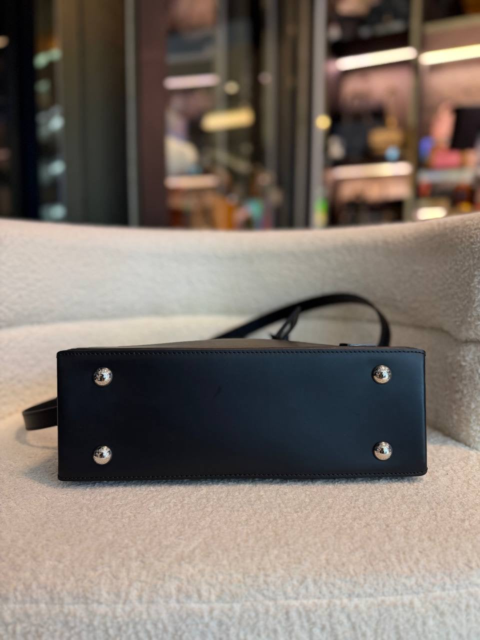 Louis Vuitton Kleber PM bag crafted from black Epi leather