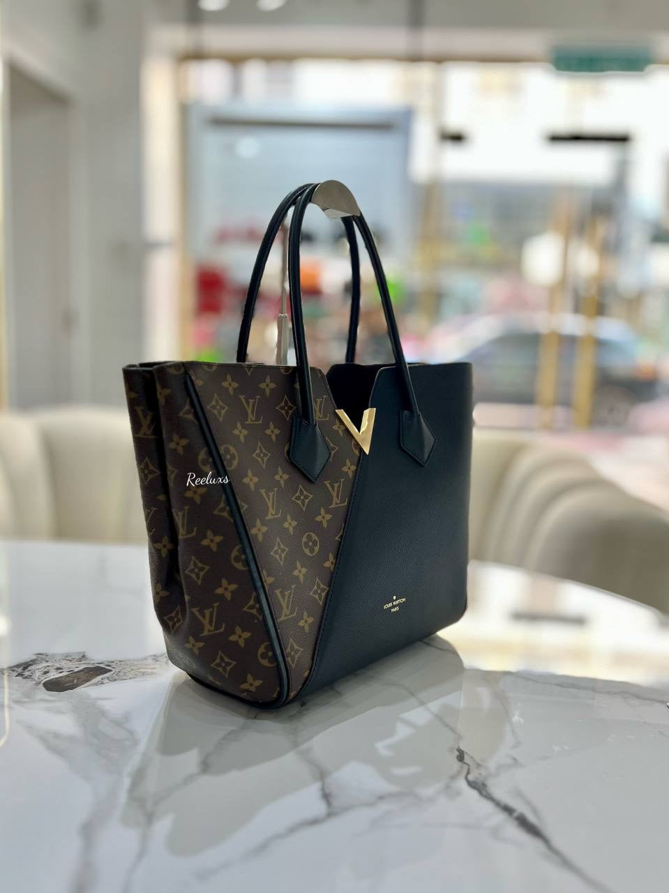 LOUIS VUITTON Monogram Calfskin Kimono MM Tote Bag – Reeluxs