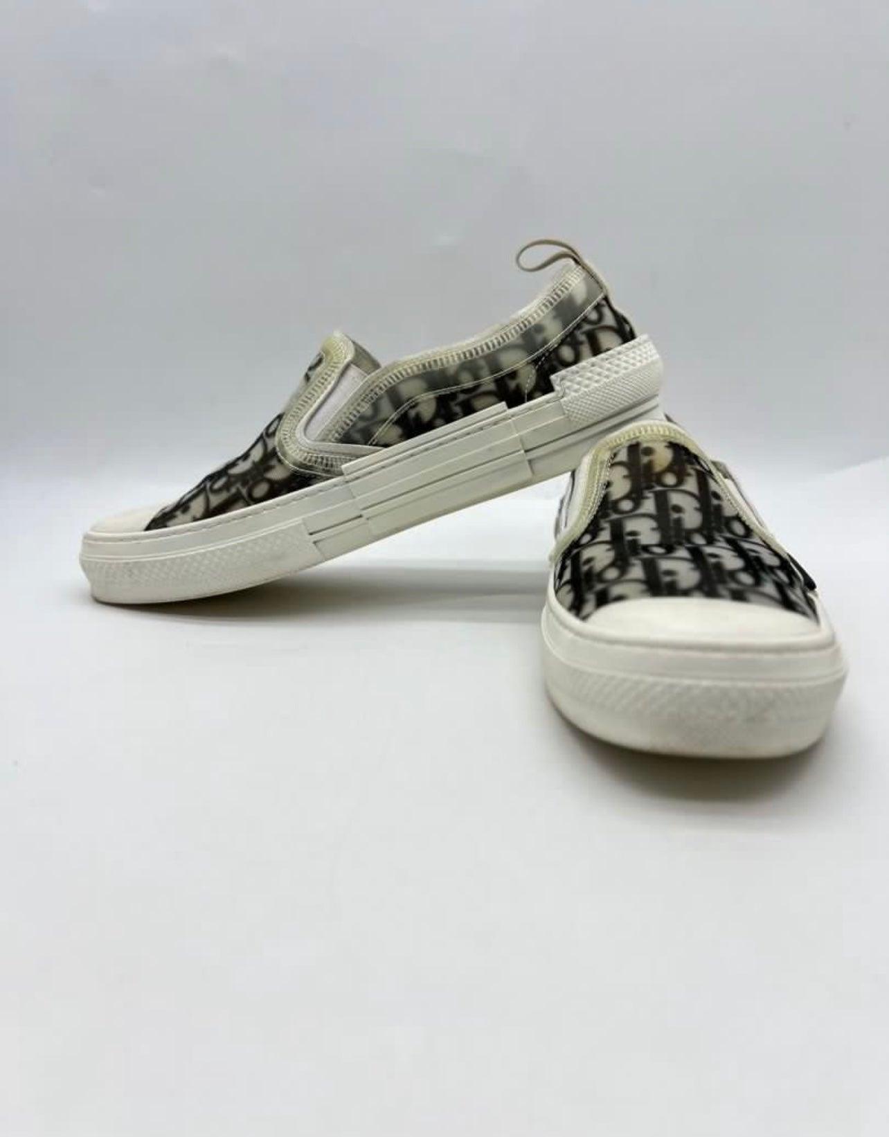 Dior Sneaker B23 Slip-on in White for Men Size 43 - Reeluxs 