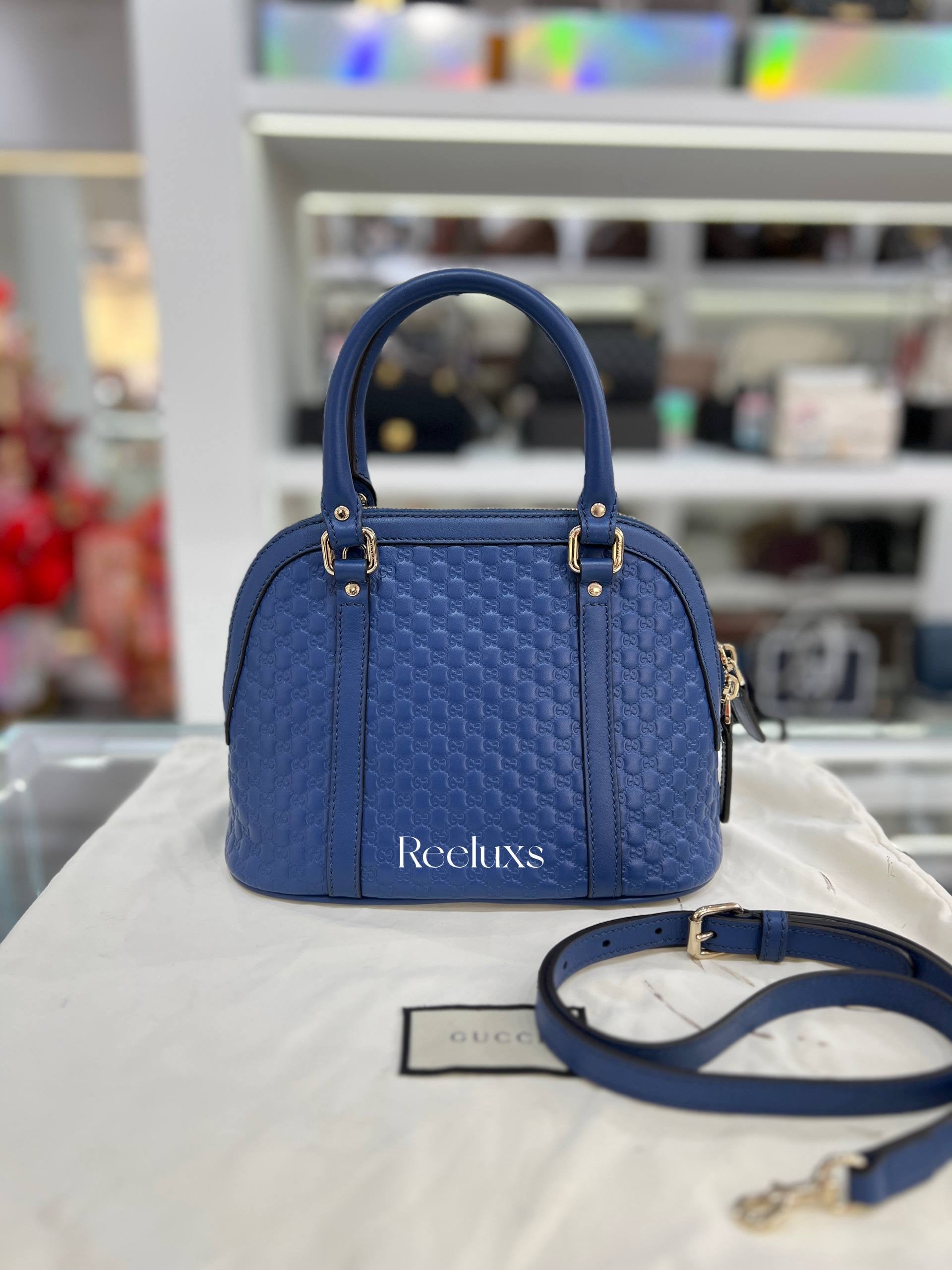 GUCCI Microguccissima Mini Dome Bag