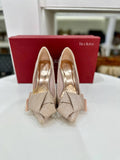TED BAKER London Azeline Gold Glitter Closed-Toe Pumps