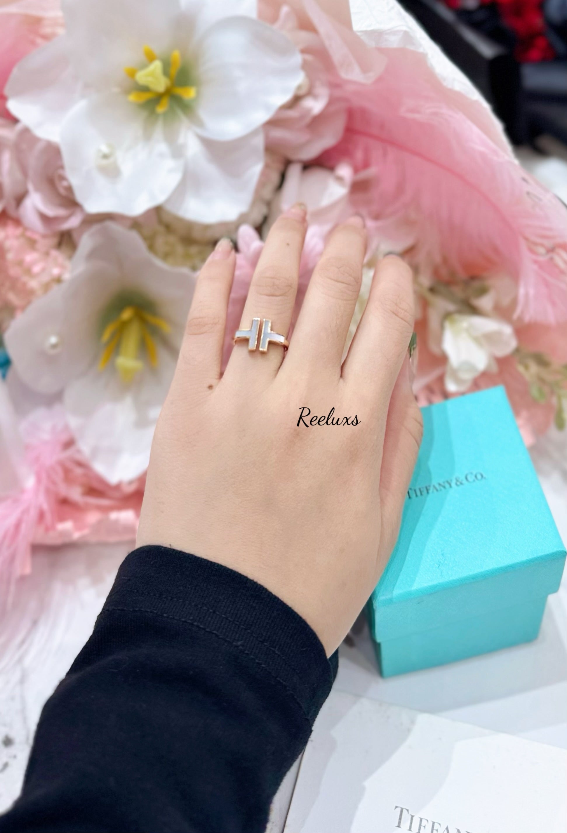 TIFFANY & CO  T Square Ring
