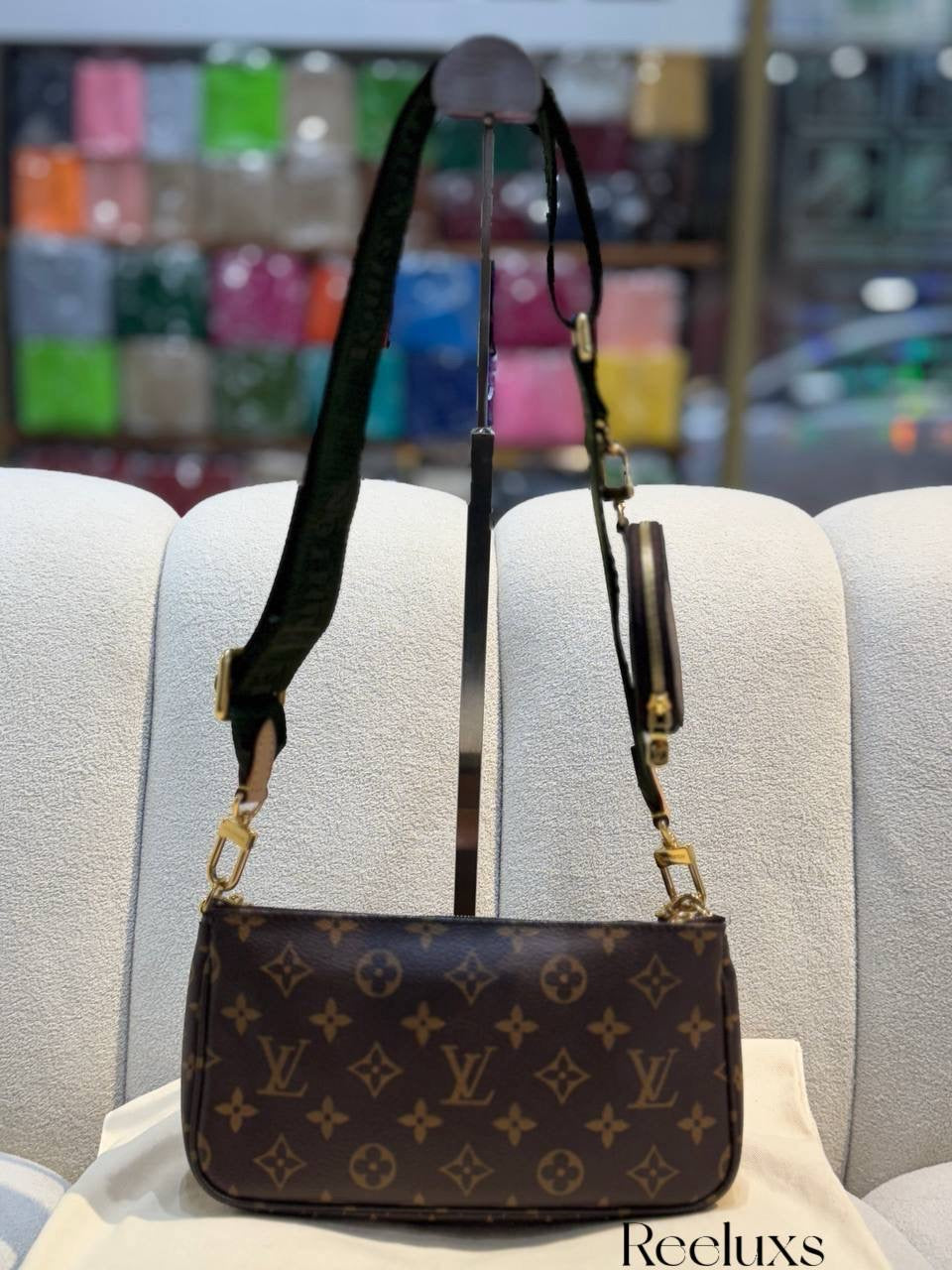 LOUIS VUITTON LV  3 in 1 Multi Pochette Accessoires Satchel Shoulder Bag