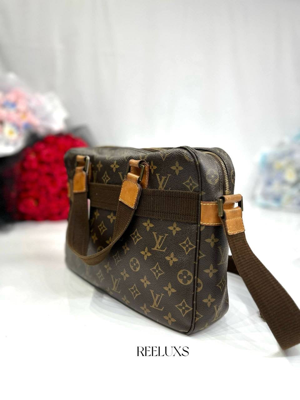 LOUIS VUITTON LV Sac Bosphore Briefcase Monogram Slingbag