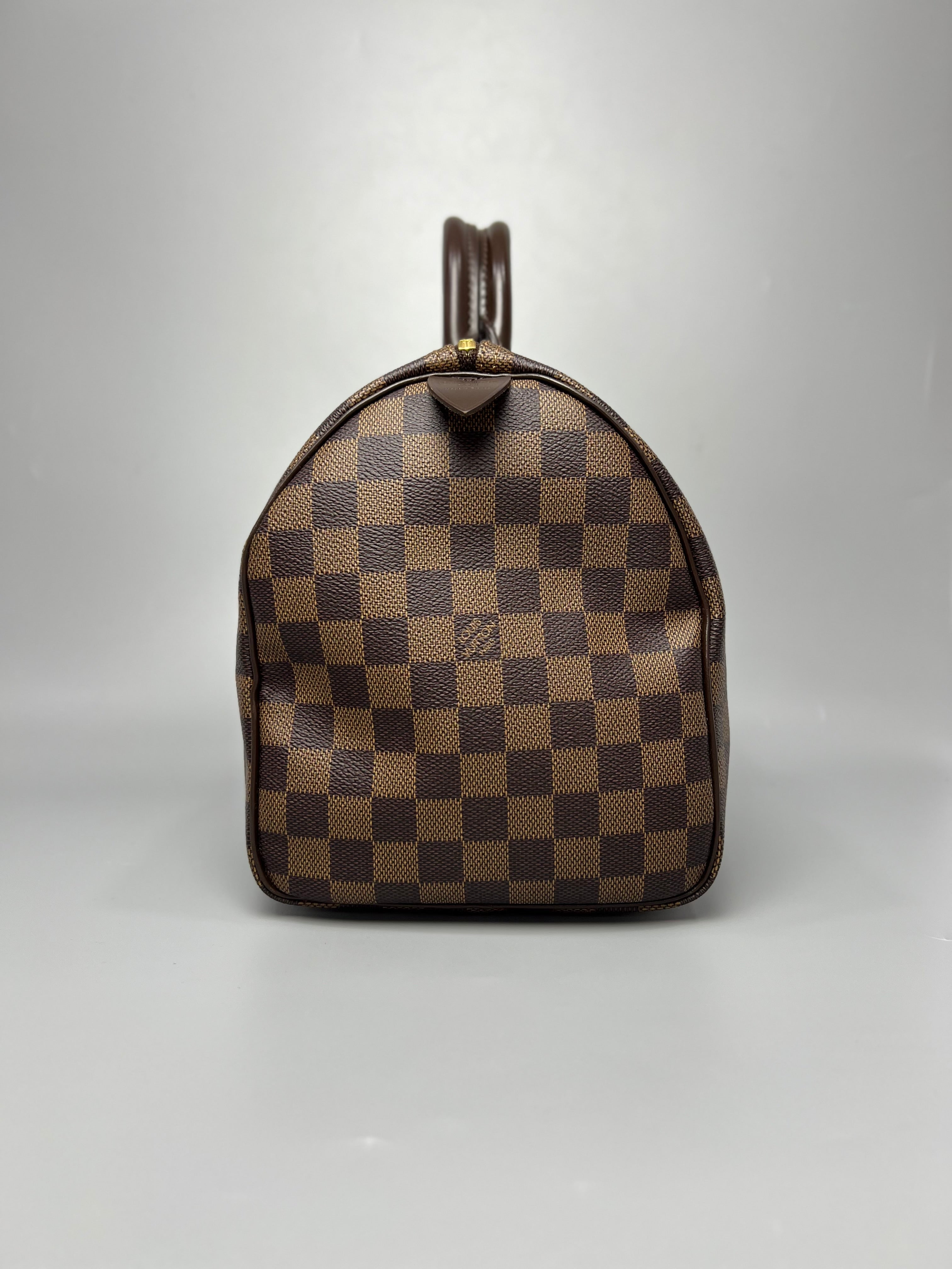 LOUIS VUITTON Damier Ebene Speedy 30 Women’s Handbag