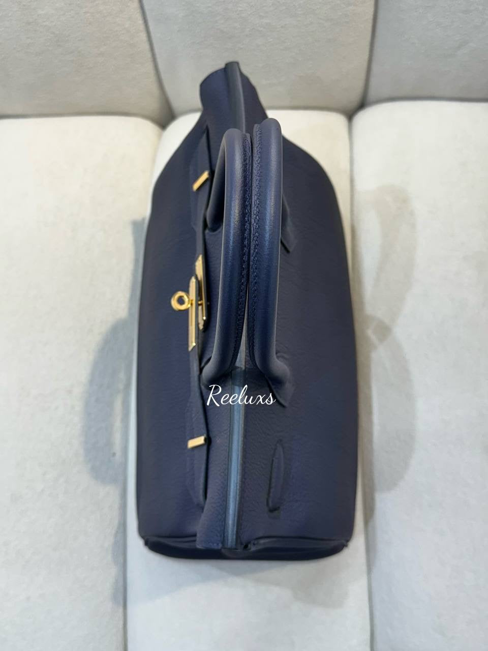 HERMES Birkin 30 Gold Hardware Handbag  -GHW