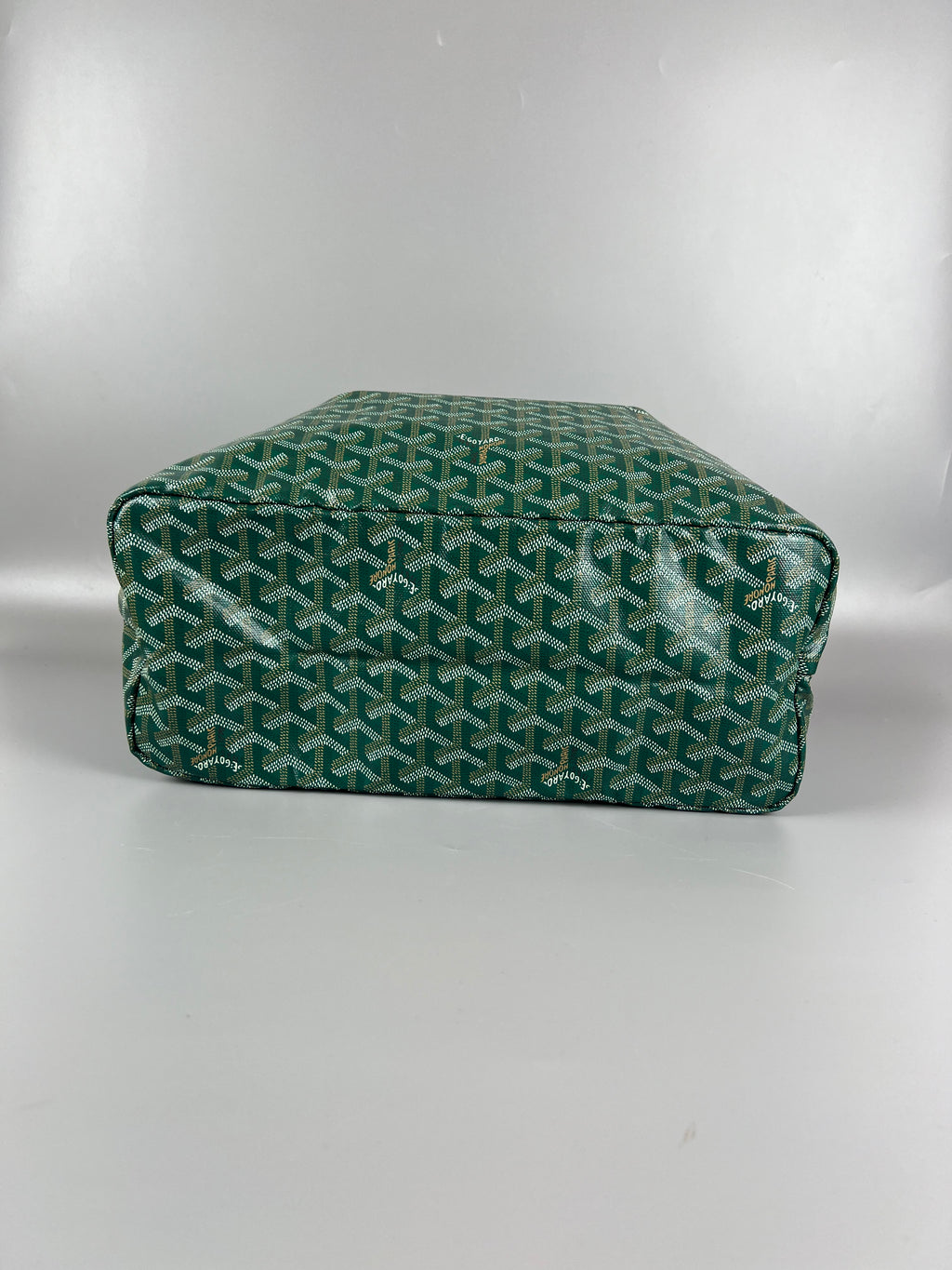 GOYARD Green Goyardini saint  Louis Pm Tote Bag