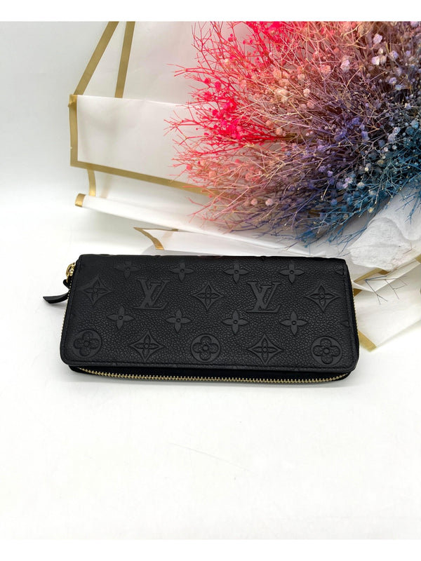 LOUIS VUITTON Monogram Empreinte Zippy Wallet - Reeluxs 