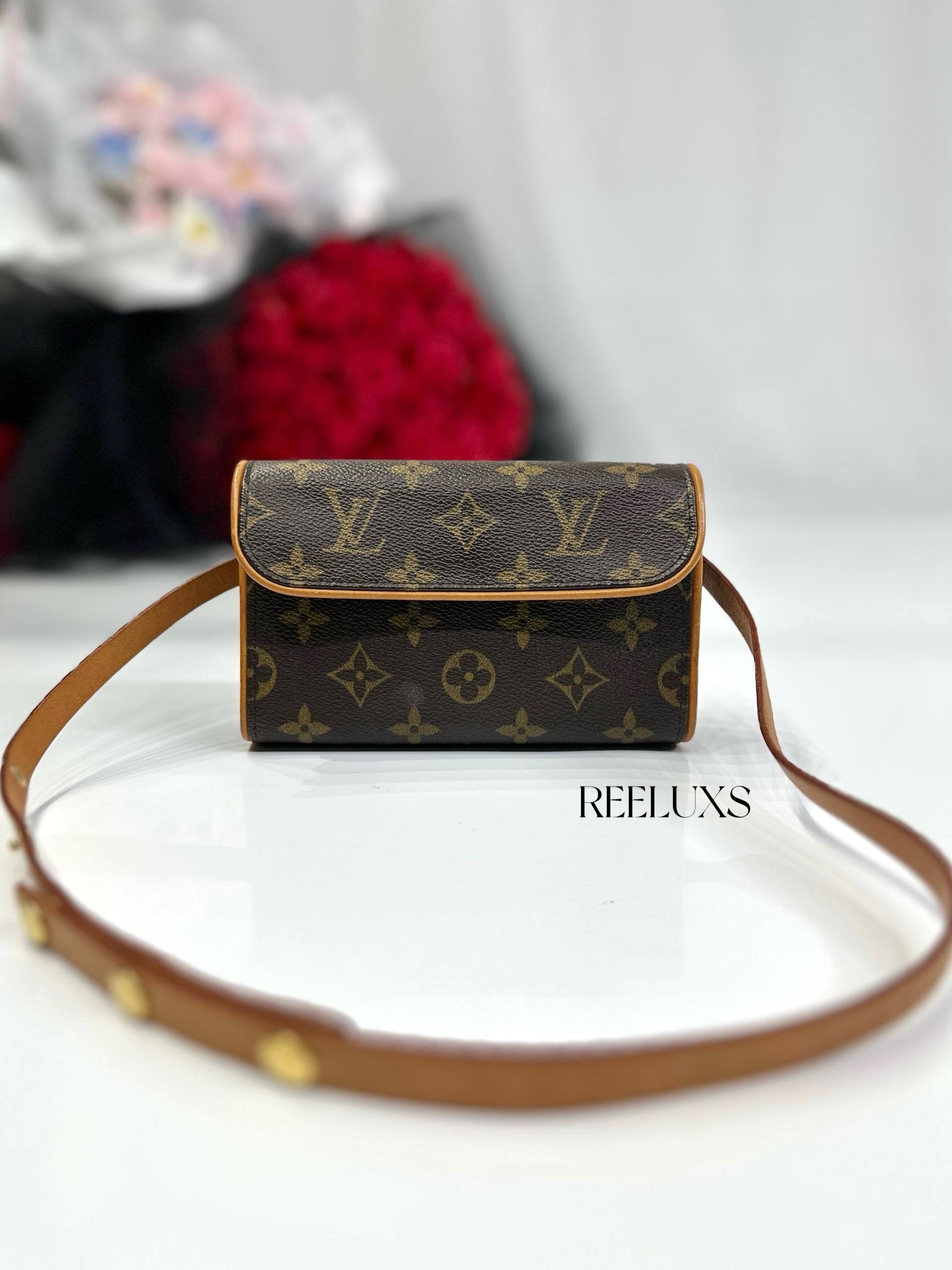 LOUIS VUITTON Monogram Pochette Florentine Waist Bag