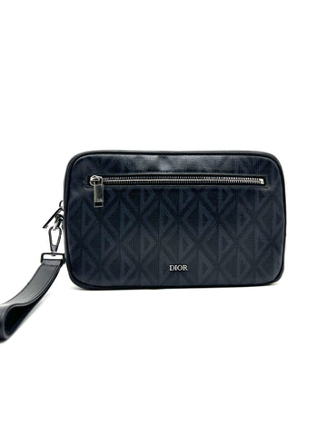 DIOR Clutch Diamond Canvas For Men - Reeluxs 