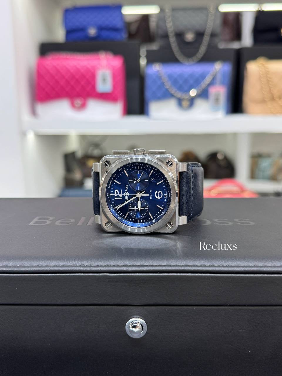 Bell & Ross BR 03-94 Blue Steel Chronograph-42 mm