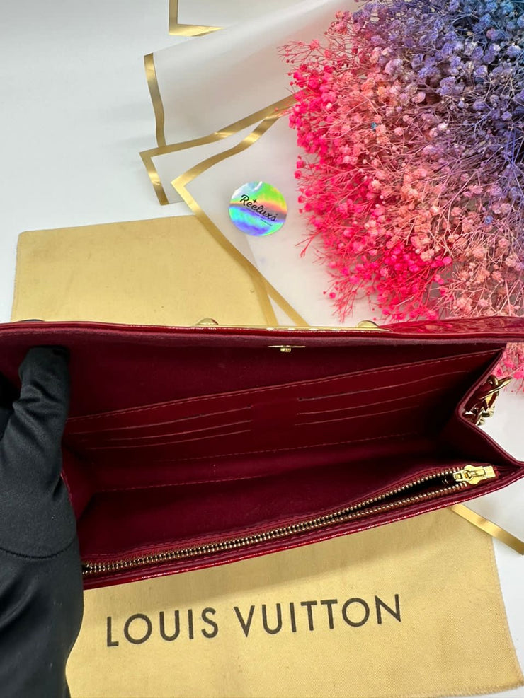 Louis Vuitton Pomme D''Amour Monogram Vernis Sunset Boulevard Bag