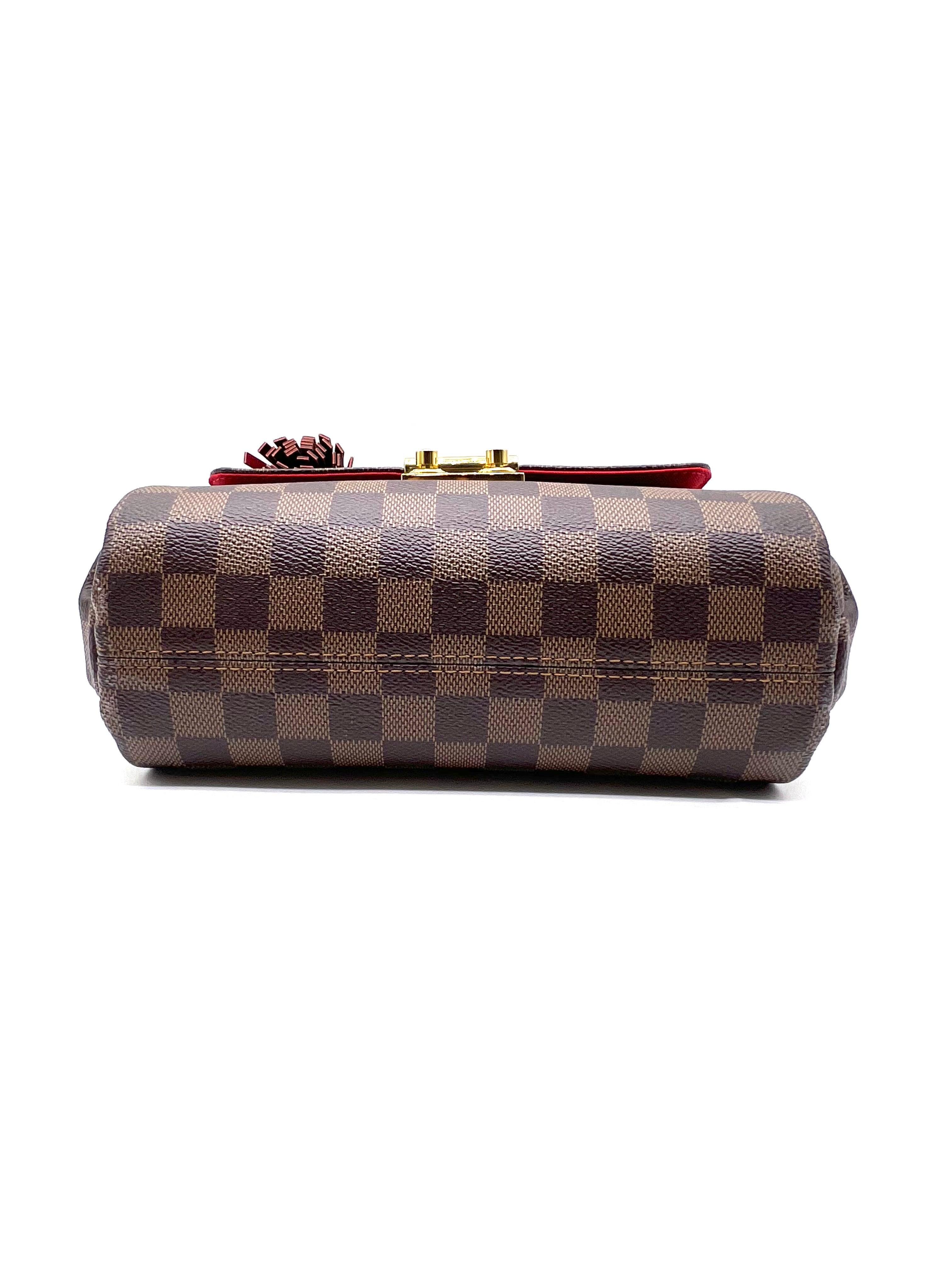 LOUIS VUITTON Croisette Damier Ebene Shoulder Bag - Reeluxs 