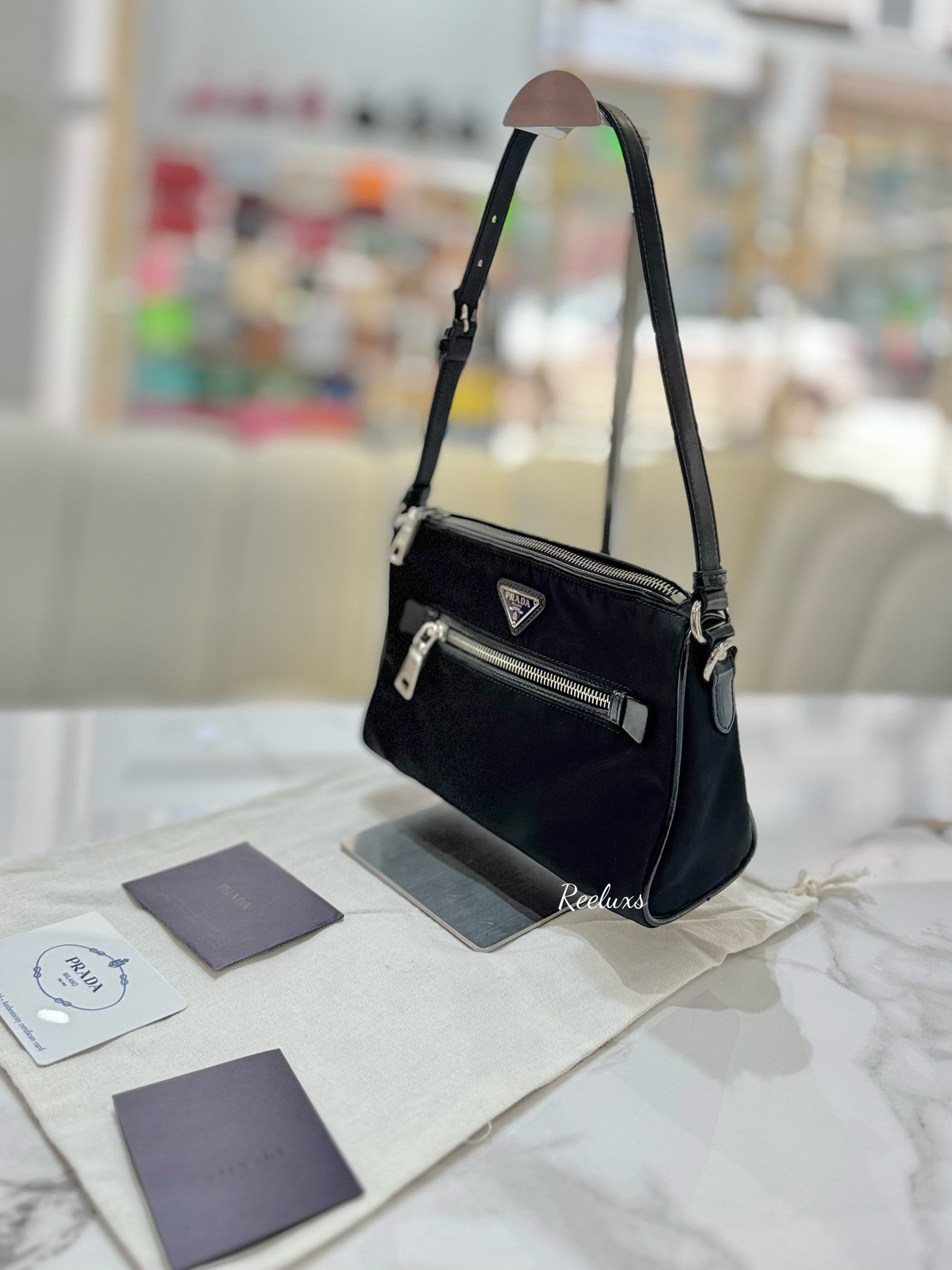 PRADA Tessuto Hnadbag