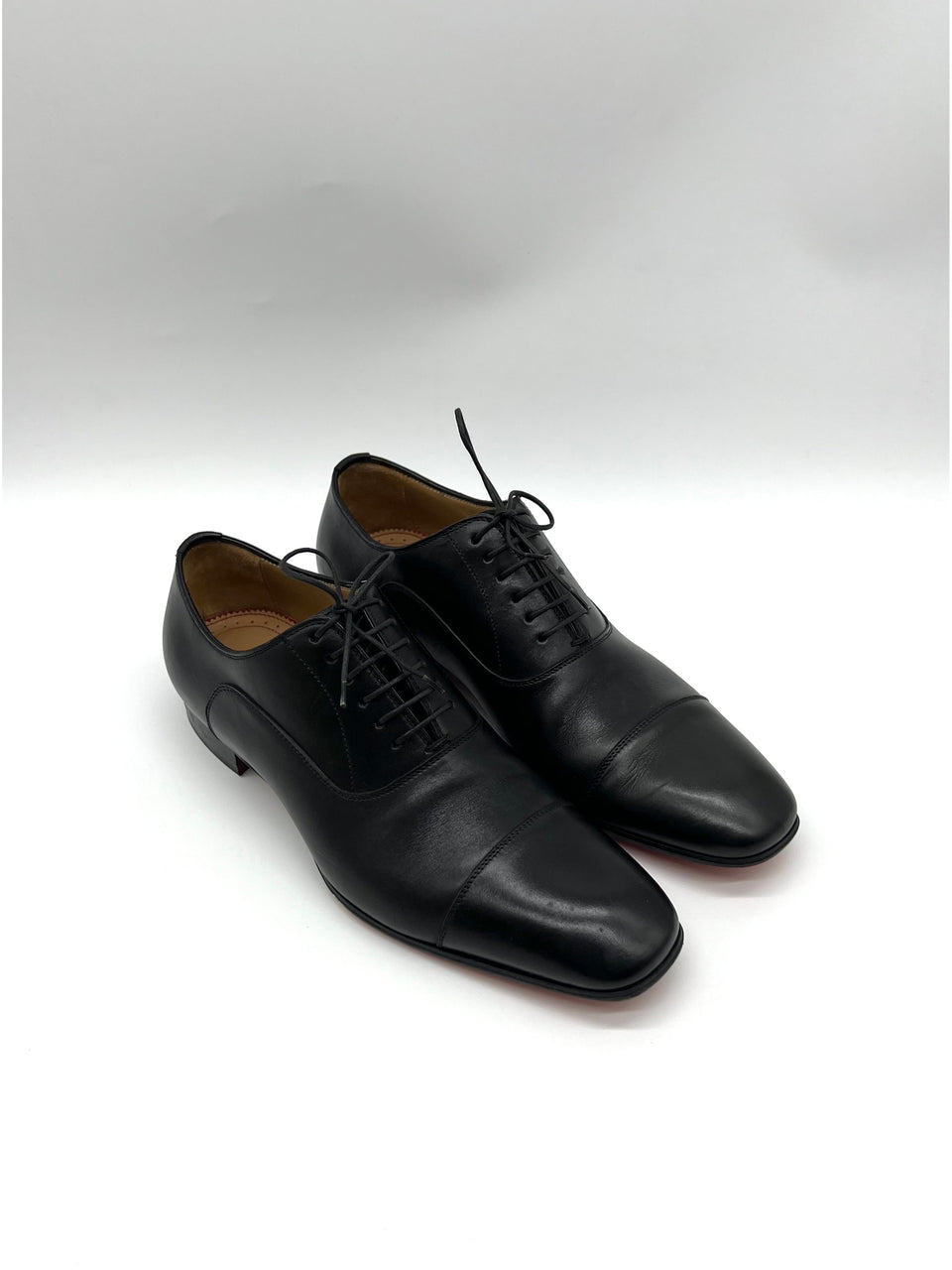 CHRISTIAN LOUBOUTIN
Calfskin Mens Greggo Flat Oxfords Black - Reeluxs 