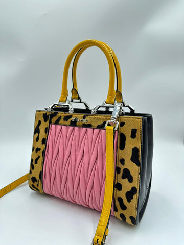 Miu Miu Pony-style calfskin handbag - Reeluxs 