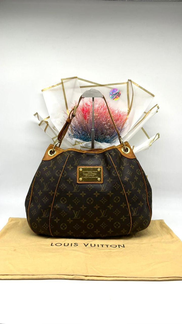 LOUIS VUITTON Monogram Galliera MM Shoulder Bag - Reeluxs 