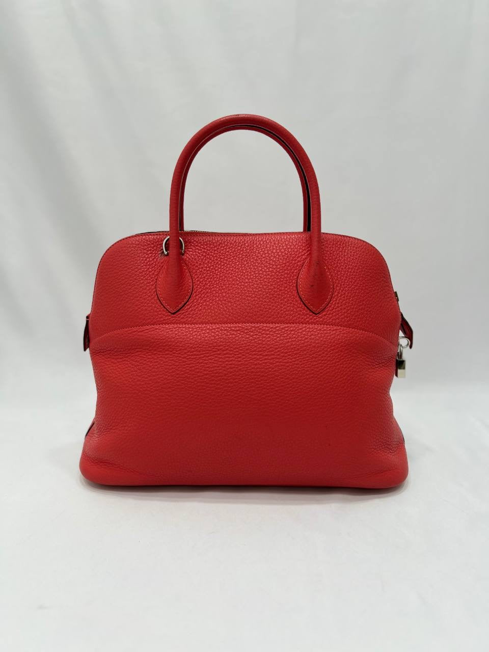 HERMES Bolide 35 PHW Tote Handbag