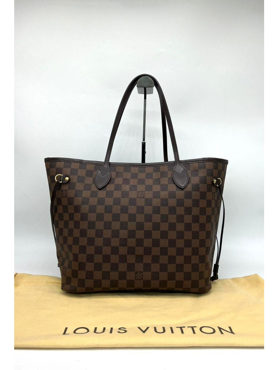 Louis Vuitton Damier Ebene Neverfull MM Shoulder Bag - Reeluxs 