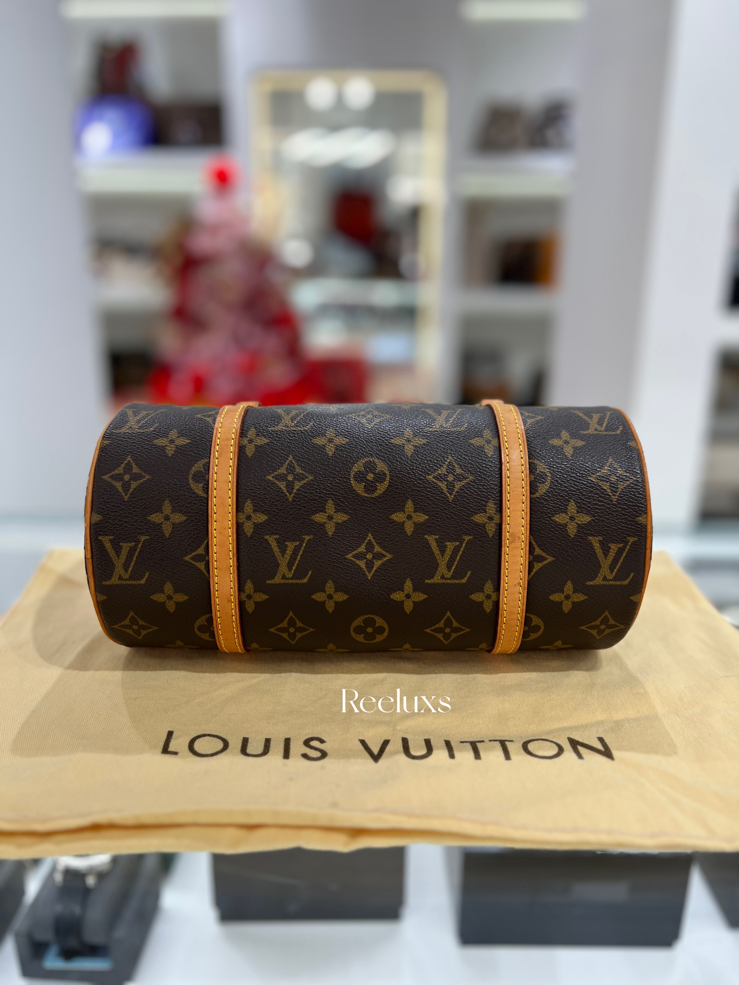 LOUIS VUITTON Papillon Monogram Handbag