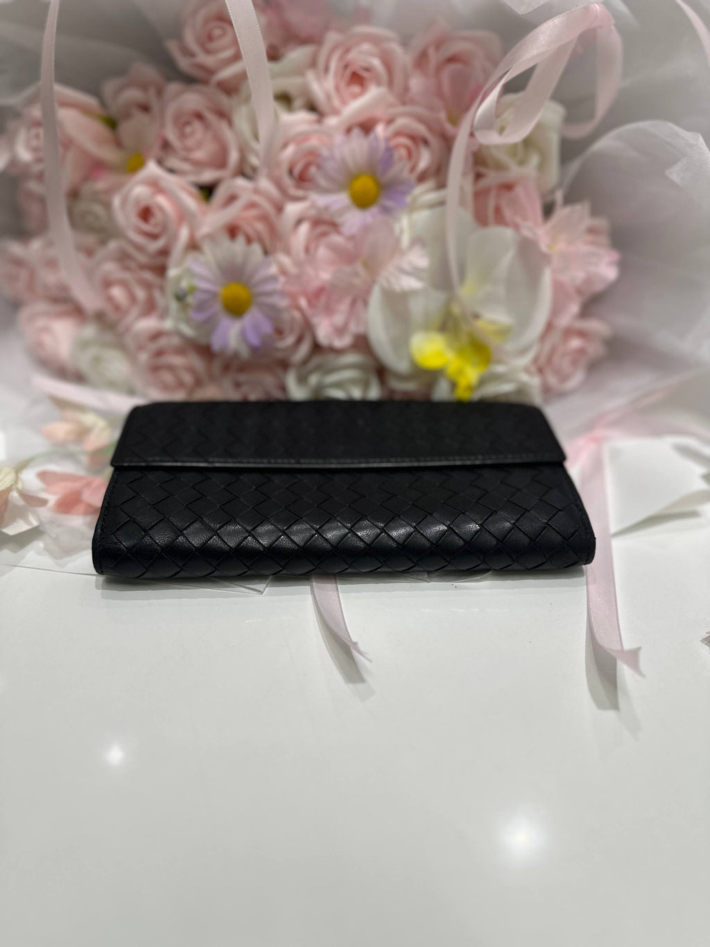 BOTTEGA VENETA Intrecciato Long Wallet With Coin Purse