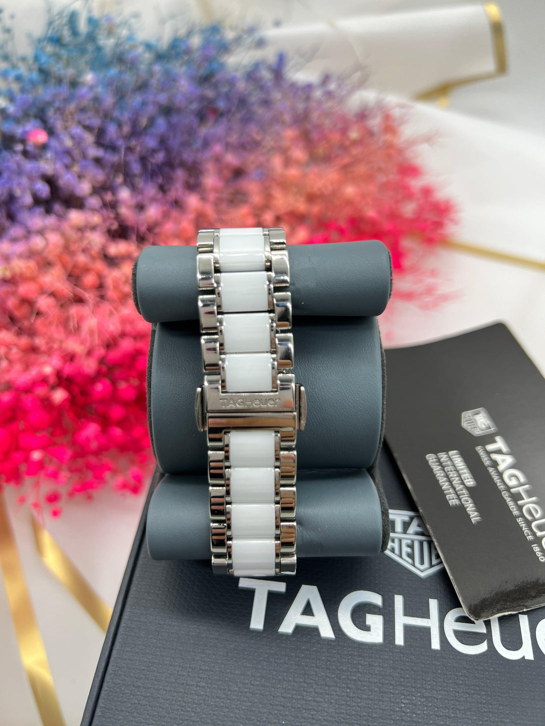 TAG HEUER Formula1 White Dial Diamond Women’s Watch - Reeluxs 