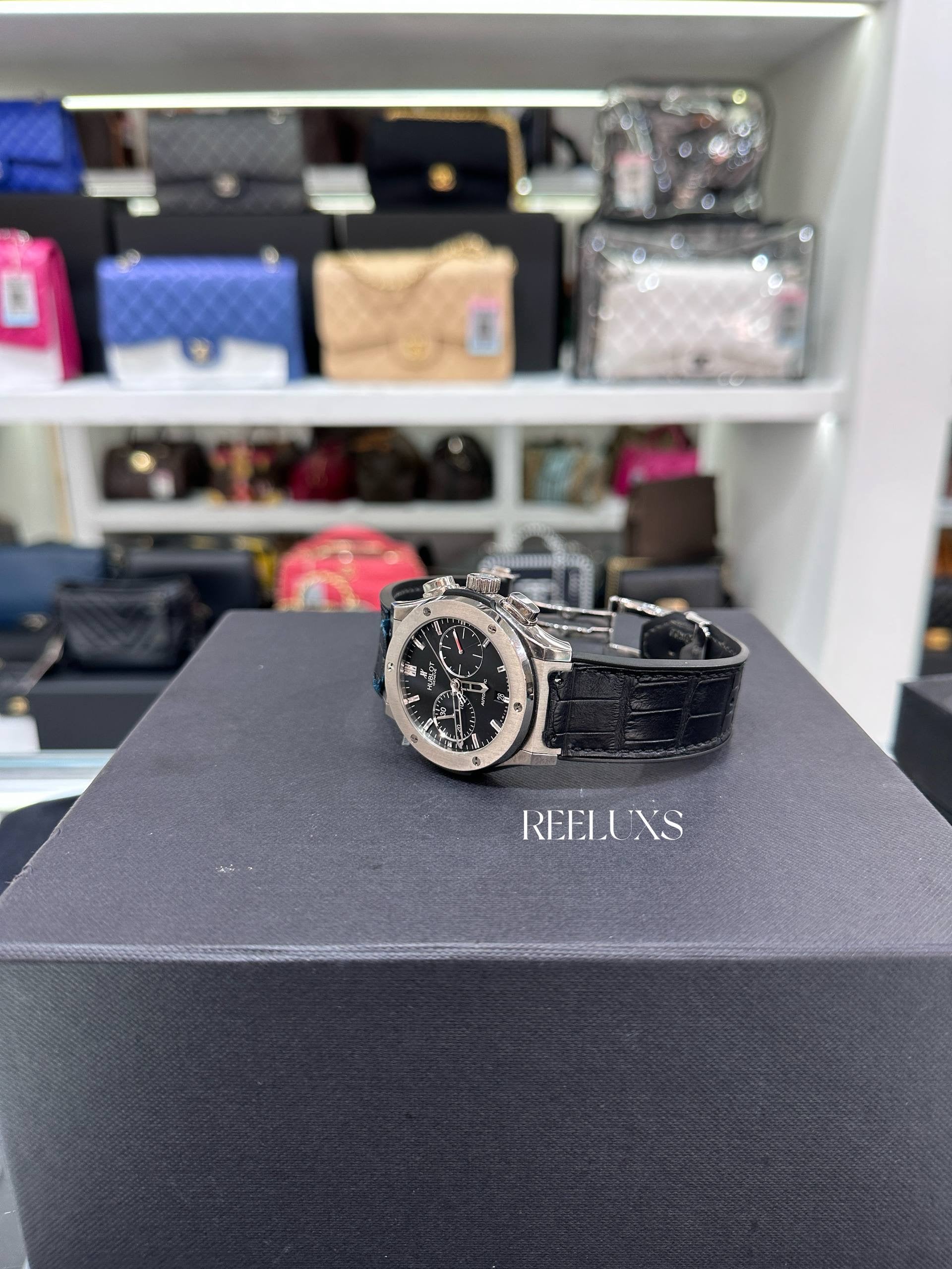Hublot Cassic Fusion Chronograph Titanium