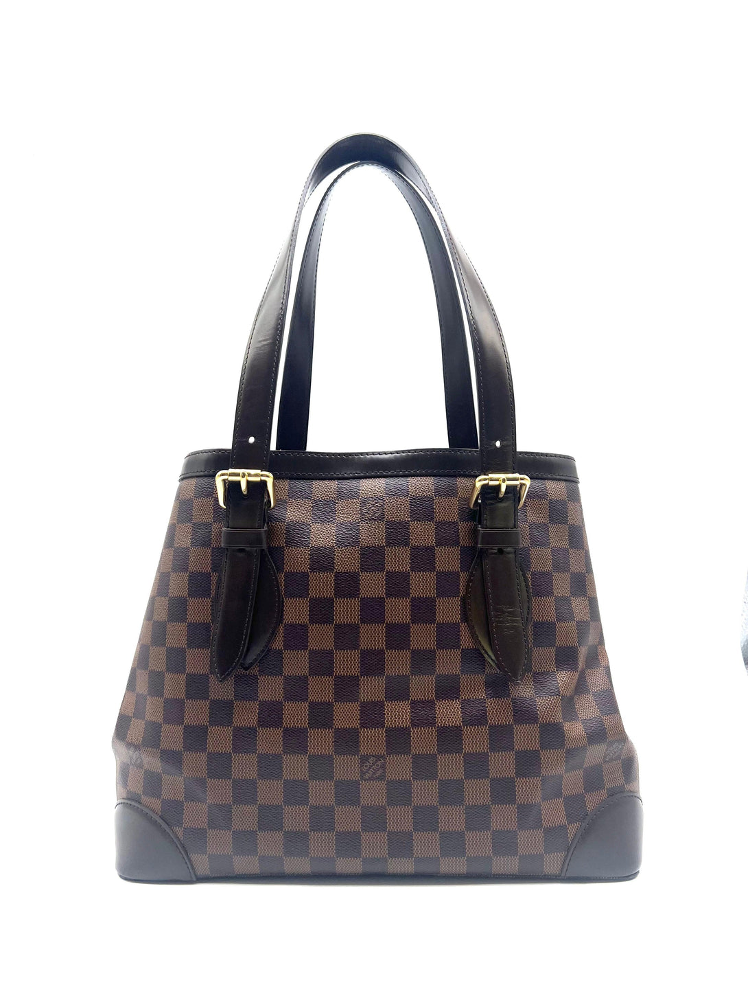 LOUIS VUITTON Damier Ebene Hampstead MM For Women's Shoulder Bag - Reeluxs 